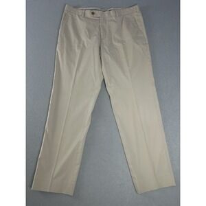 Brooks Brother Pants Men 36x32 Beige Light Weight Advantage Chino Milano Trouser
